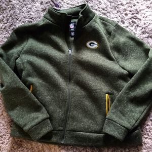 Women's Green Bay Packer zip up